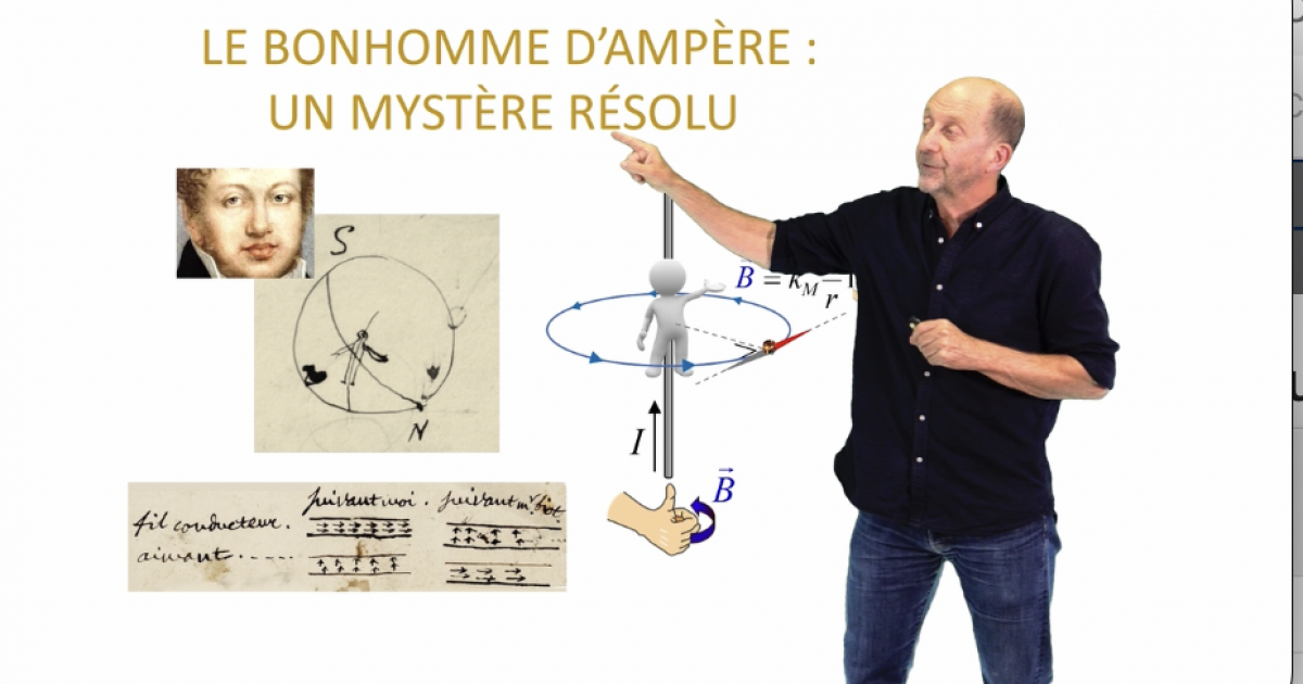 Le bonhomme d’Ampère un mystère résolu Clipedia La science et moi — free download