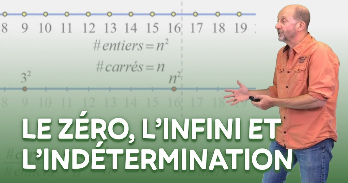 Le zéro, l’infini et l’indétermination – Clipedia - La science et moi