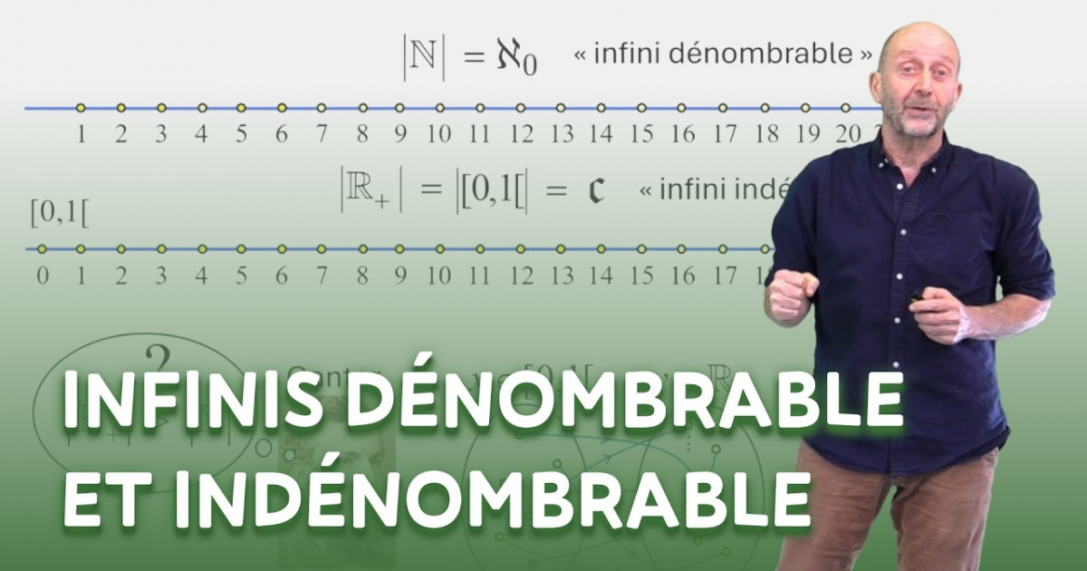 Infinis dénombrable et indénombrable – Clipedia - La science et moi
